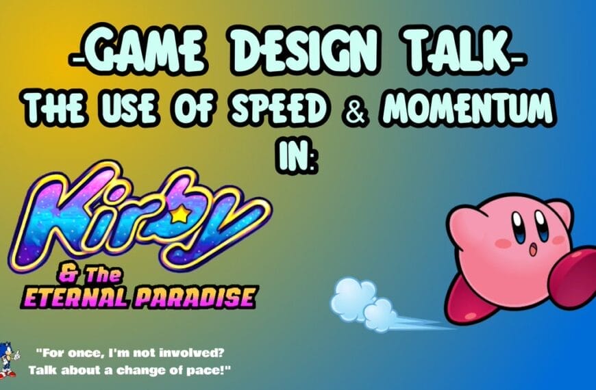 Eternal Paradise game design! Kirby’s speed & momentum vía @alexaugerdev