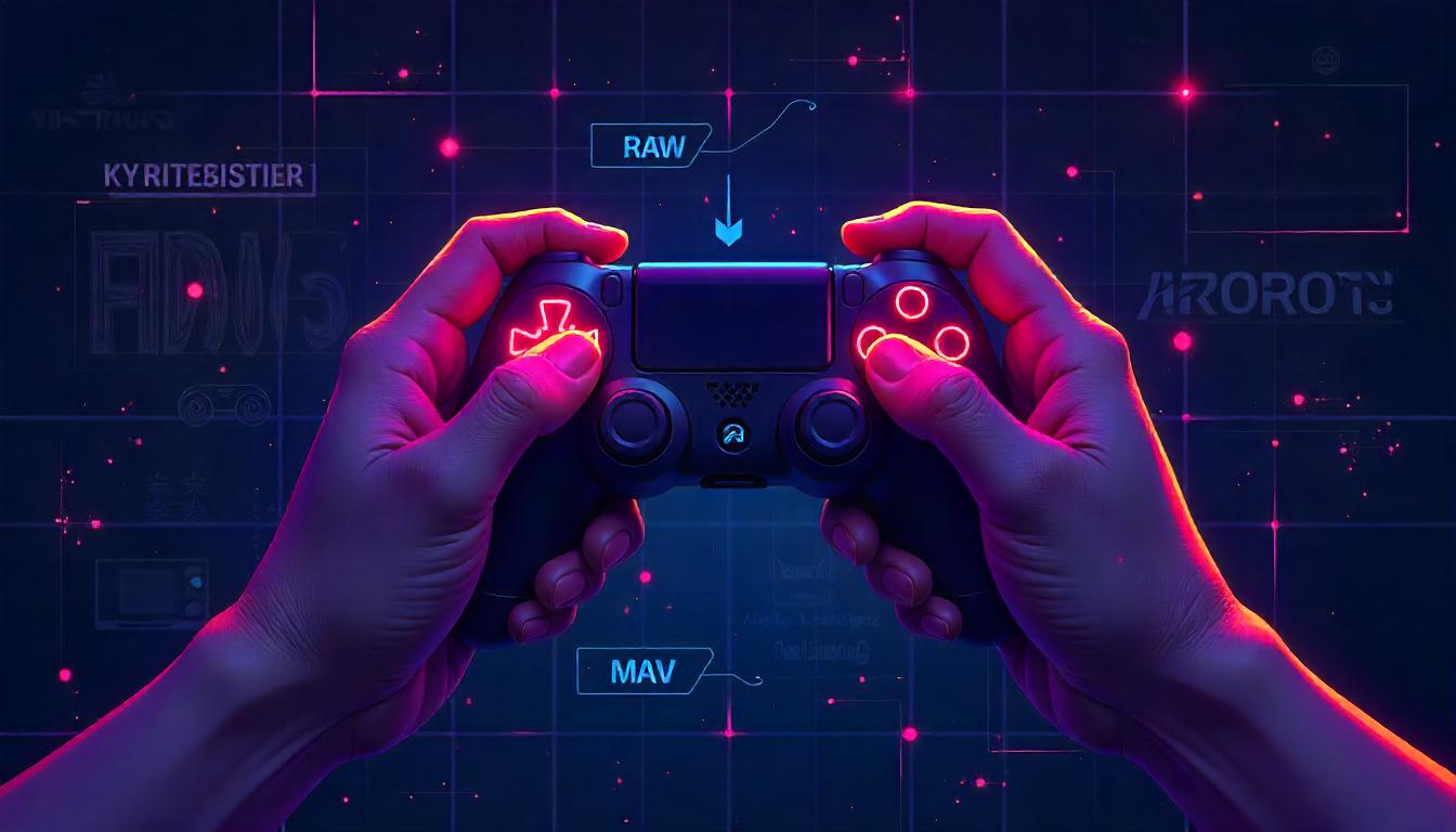 Gaming controller with illuminated control scheme visualization