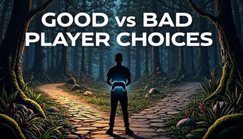 video game dialogue choices:GOOD PLAYER CHOICES vs BAD PLAYER CHOICES