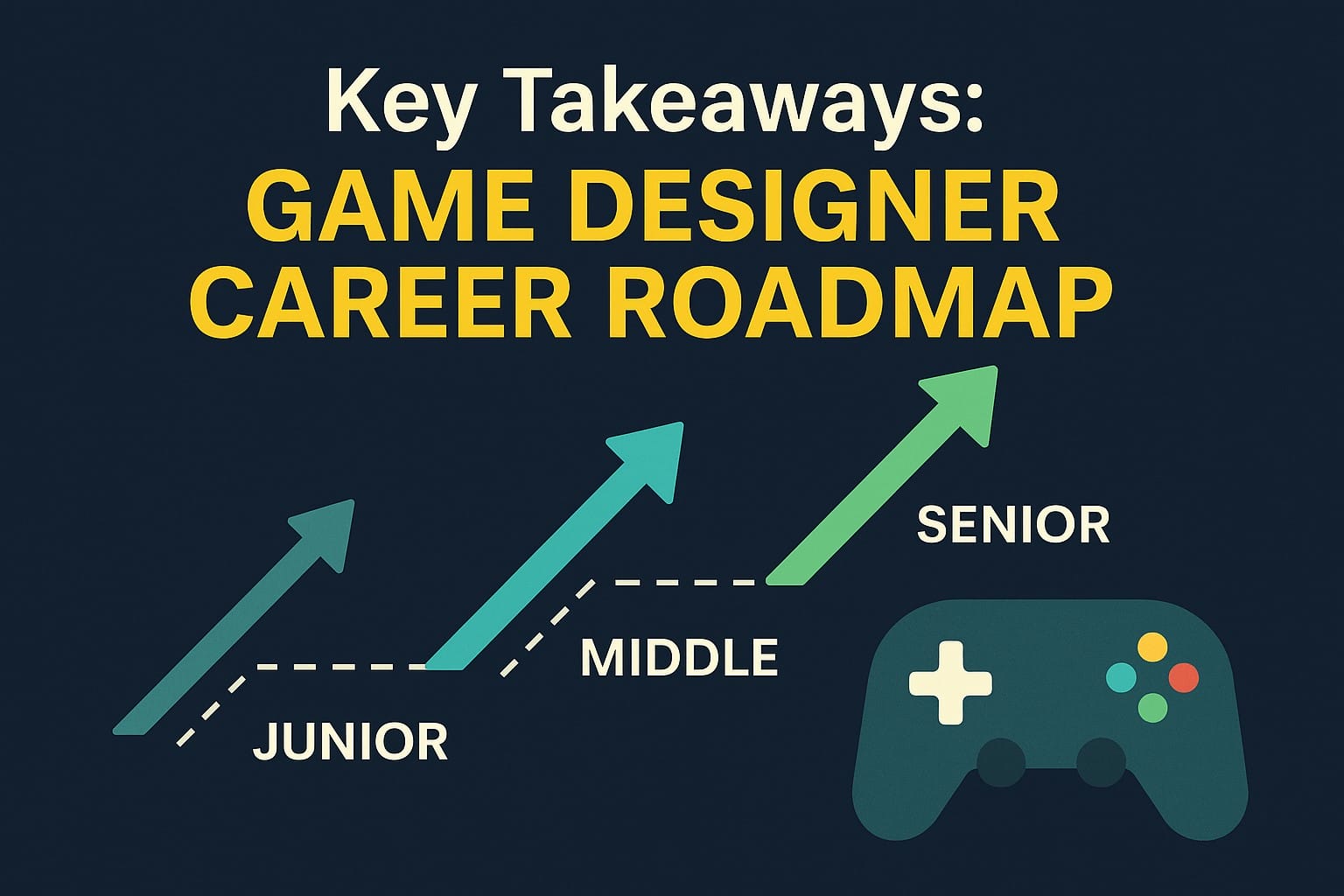 Game Designer Levels: The Complete game designer career roadmap from Junior to Senior