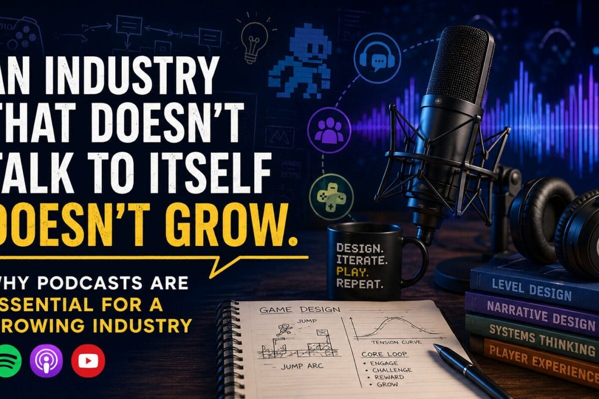 11 Must-Listen Podcasts for Game Designers (And Why the Industry Needs Them)