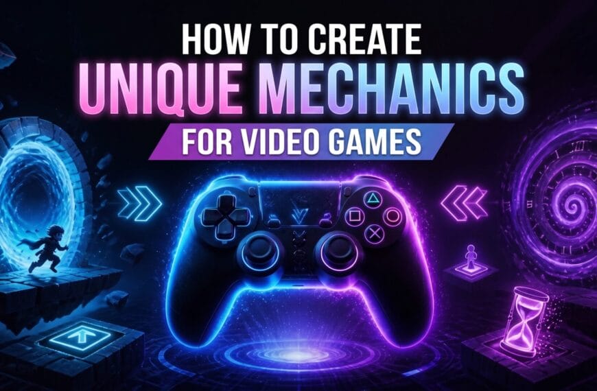 How to Create Unique Game Mechanics: The Ultimate Guide for game designers